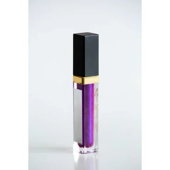 Purple Eclipse Liquid Lipstick with Mirror (29) - Picture 2 of 2